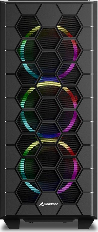 Kasë Sharkoon Hex ARGB, Midi Tower