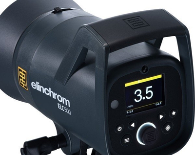 Set blicesh studio Elinchrom ELC 125 500 TTL, 2 copa, profesional, i bardhë
