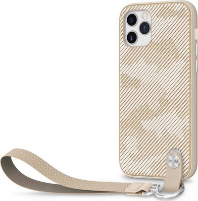 Mbrojtëse telefoni Moshi Altra për iPhone 12 12 Pro, me rrip të shkëputshëm, Sahara Beige