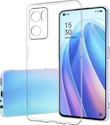 Kapak telefoni ultra i hollë për Oppo Reno 7 5G, 0.5mm, transparent