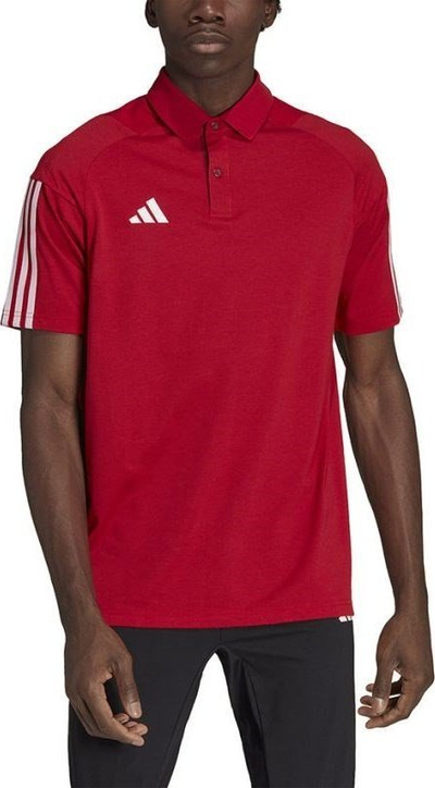 Bluzë polo adidas Tiro 23 Competition M HI3049, për burra, sportive, e kuqe