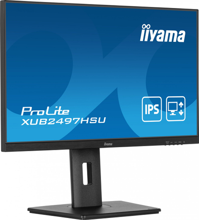 Monitor kompjuteri Iiyama ProLite XUB2497HSU-B1, 24", Full HD, 100Hz, ngjyrë e zezë