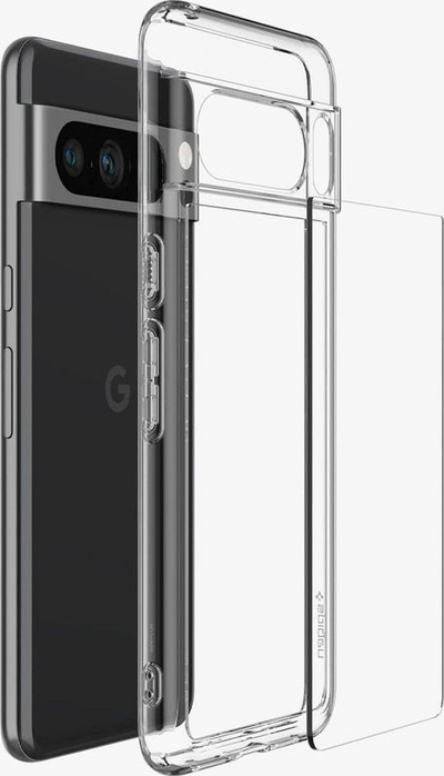 Kapak telefoni Spigen Ultra Hybrid Crystal Clear për Google Pixel 8 Pro 8 2023, transparent