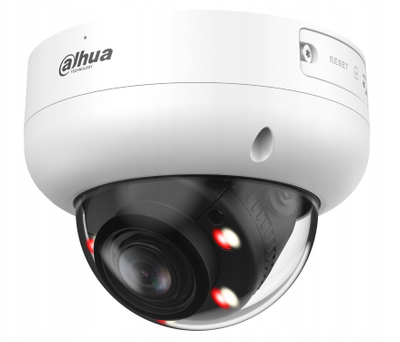 IP камера Dahua IPC-HDBW3849R, 8MP 4K, варифокална 2.7–13.5 mm, бела