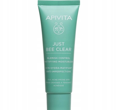 Xhel fytyre Apivita Just Bee Clear Hydra Mattifying, për lëkurë me probleme, 40ml