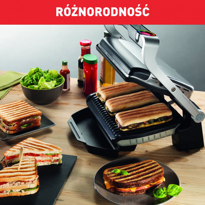Grill elektrik Tefal GC712D OptiGrill, 2000 W