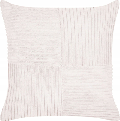 Set jastëkësh dekorativë MILLET, korduroi, 43 x 43 cm, e bardhë