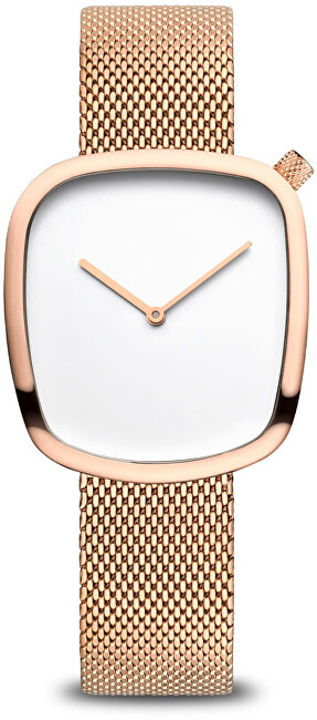 Orë grash Bering Classic Pebble 18034-364, e artë
