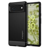 Mbështjellëse për Google Pixel 6 Spigen Rugged Armor, e zezë