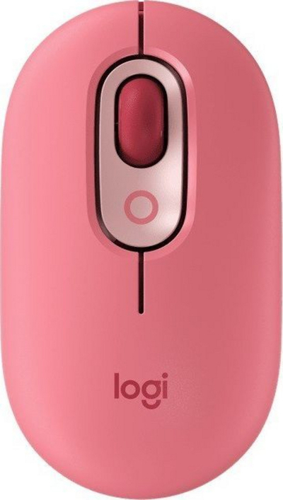 Maus Logitech POP (910-006548), rozë