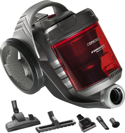 Fshesë me korent Concept Furious Home Pet VP5150, 800W, 2L, e kuqe