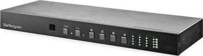 Ndarës matriks HDMI StarTech 4x4, 4K 60Hz, me Ethernet dhe audio, i zi