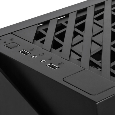Kasë kompjuteri SilverStone Lucid LD03, TG, e zezë