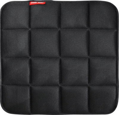 Jastik për karrige AndaSeat Green-touch, 450x450mm, bambu me karbon natyral, fibër karboni, i zi