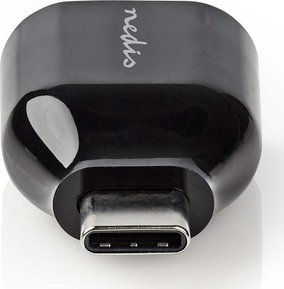 Adapter USB Nedis USB C në USB A, USB 3.2 Gen 1, 5 Gbps, i zi