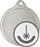 Medalje sportive Victoria Sport RMI 13678891, me gravim me lazer, metalike, ngjyrë argjendi