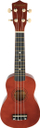 Ukulele soprano Luna Guitars Supremo UK21 DW, 21", dru i errët