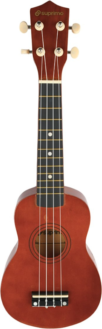 Ukulele soprano Luna Guitars Supremo UK21 DW, 21", dru i errët