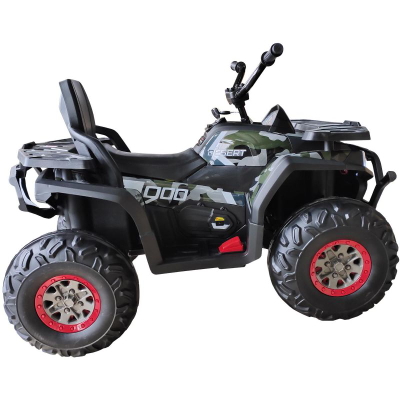 Katërçikël elektrik për kalamaj Enero Traper Military, 12V, 2 motorë, kamuflazh