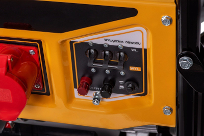 Gjenerator SMART365 SM-01-6500S3, 5KW, benzine, i kuq