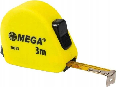 Metër matës Mega, 3 m, 16 mm, plastikë soft
