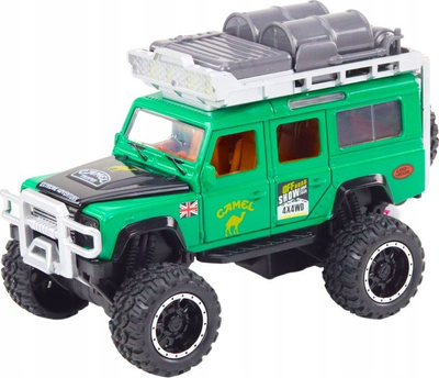 Makine lodër off road Guard 1:32, metal, me drita edhe zë, me ngjyra