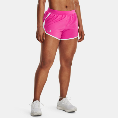 Shortse për femra Under Armour Fly By 2.0, për vrapim, material i shpejtë thahet, të zeza
