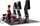 Set pedalesh Simagic P2000, 3 pedale, frenë hidraulike 200 kg load cell, i zi