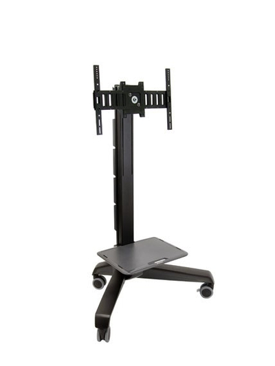 Qendrim dyshemeje për TV Ergotron 24-191-085, 37" 65", i zi