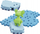 Lodër ndërtuese Marioinex Mini Waffle, set 25 copë, Diplodocus Dragon and Arctic, shumëngjyrëshe