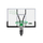 Kosh basketbolli Salta Center Standing, i lëvizshëm, 125 cm x 371 cm, i zi