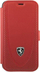 Këllëf telefoni Ferrari FEOGOFLBKP12S për iPhone 12 mini, lëkurë, i kuq