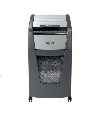 Makinë shkatërruese letrash Rexel AutoFeed+ 300X P-4, 300 fletë, kosh 60L, gri