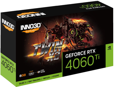 Kartelë grafike Inno3D GeForce RTX 4060 Ti Twin X2 8GB GDDR6