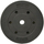 Disk peshe EB Fit beton, 5 kg, vrimë 28 mm, i zi