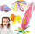 Stilolaps 3D Leantoys Painting Pen, lodër me mend, për kalamaj 6+, rozë