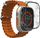Mаска InvisibleShield Flex 360 за Apple Watch Ultra 49mm, сет за заштита на екран и рамка, проѕирна