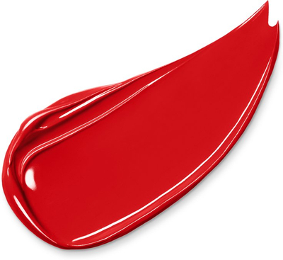 Karmin buzësh Guerlain Rouge G Satin 214 Le Rouge Kiss, përfundim sateni, 3.5g, i kuq