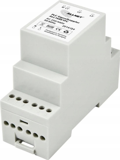 Bllok lidhës elektrik ALLNET ALL16881PC, 250V, powerline, i bardhë