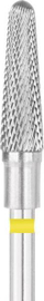 Frezë thonjsh EXO Pro Z, karabit tungsteni, kon i rrumbullakosur 4mm, argjendtë