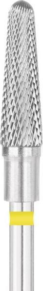 Frezë thonjsh EXO Pro Z, karabit tungsteni, kon i rrumbullakosur 4mm, argjendtë