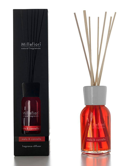 Millefiori Natural Fragrance Diffuser, Mela & Cannella, 250 ml