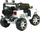 Makina elektrike për kalamaj Szomik Buggy 4x4, me pult, Bluetooth, e bardhë