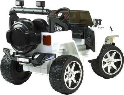 Makina elektrike për kalamaj Szomik Buggy 4x4, me pult, Bluetooth, e bardhë