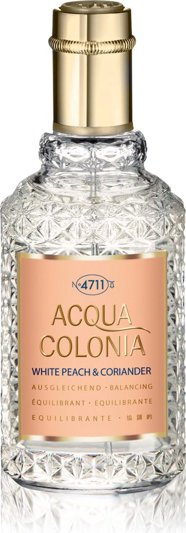 Kolonjë 4711 Acqua Colonia White Peach & Coriander, Eau de Cologne, 50ml