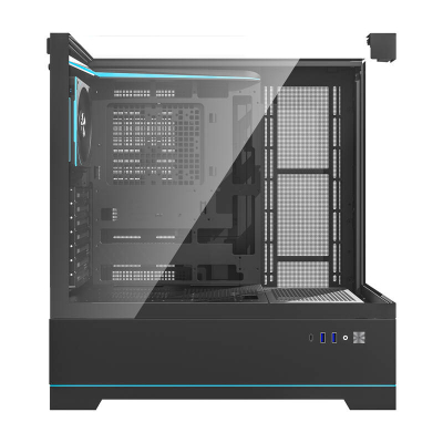 Kuti kompjuteri DarkFlash DY450, ATX, xham i temperuar, e zezë