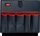 Futje për vegla Knipex Tool Insert 00 21 19 LB WK, për kuti L-BOXX, poliester, e zezë