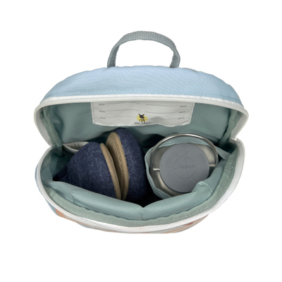 Çantë shpine për fëmijë Lassig Carousel Backpack, e lehtë, me rripa të rregullueshëm, rozë