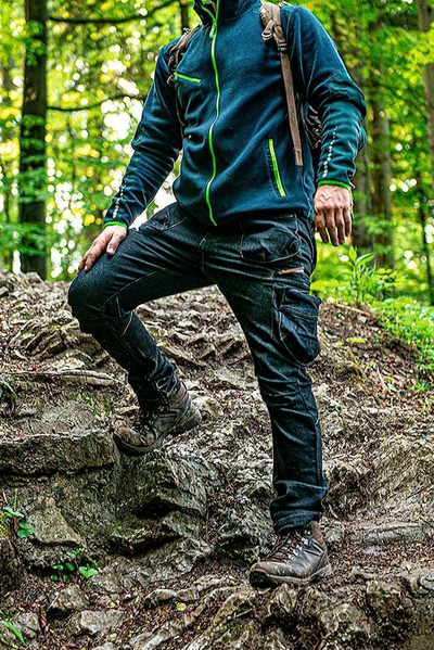 Bluzë pune Neo Polar Work Premium, fleece 300 g/m², me përforcime Cordura, madhësi XXXL