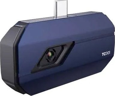 Kamera термичка Viking Topdon TCView TC001, USB C, сензор со висока резолуција, сива